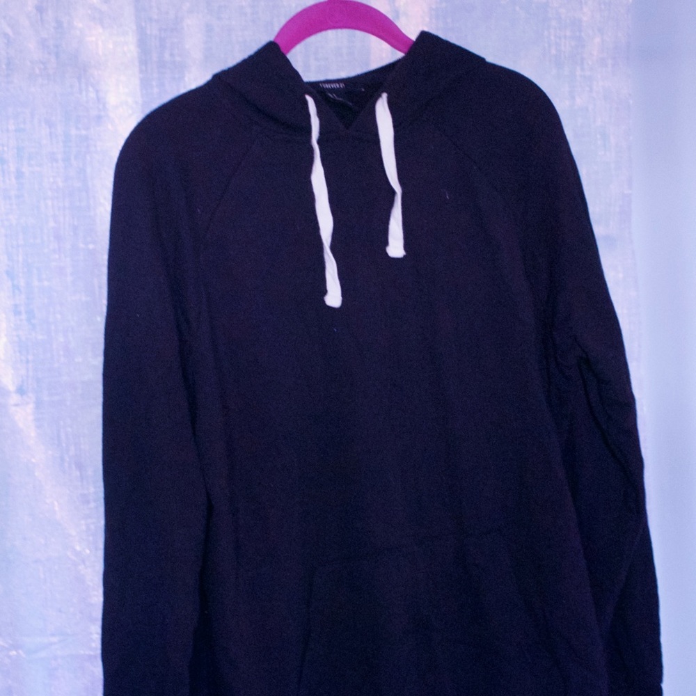 Black hoodie